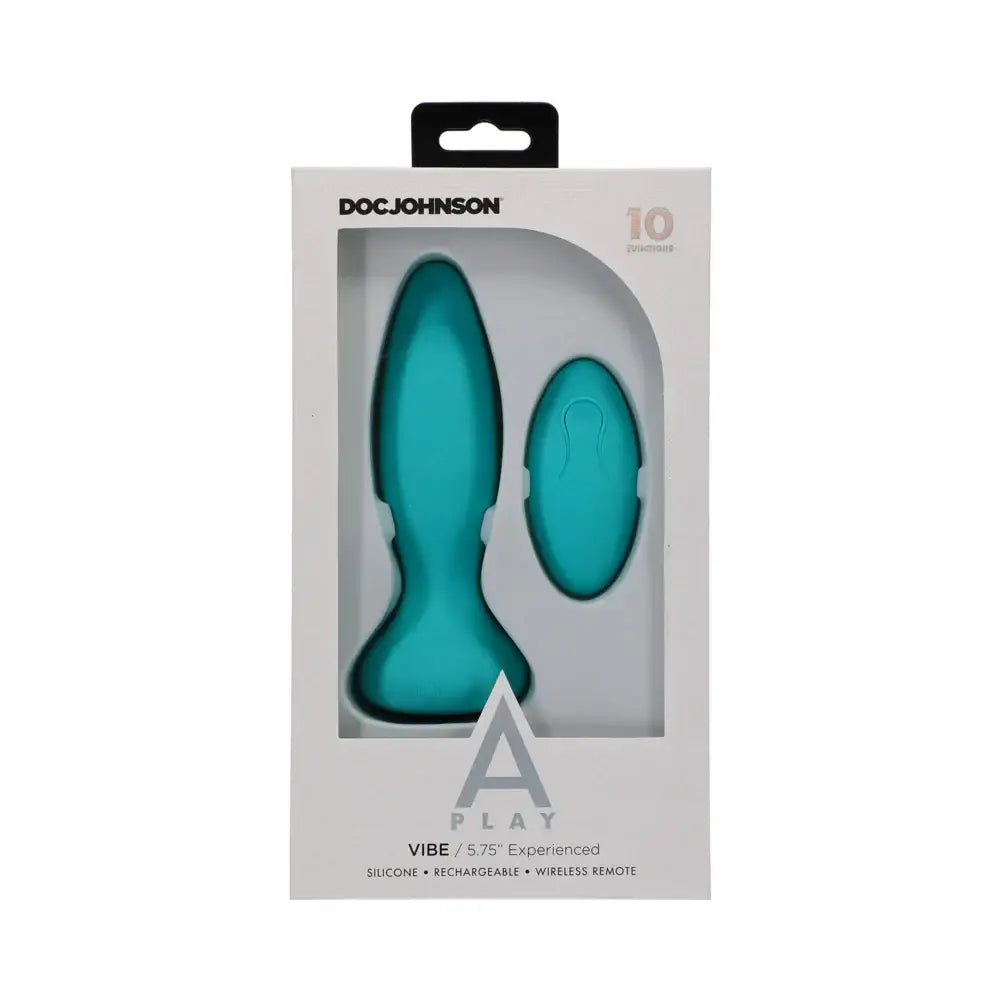 Doc Johnson® A - Play Experienced Vibrating Anal Plug w/ Remote - Rolik®