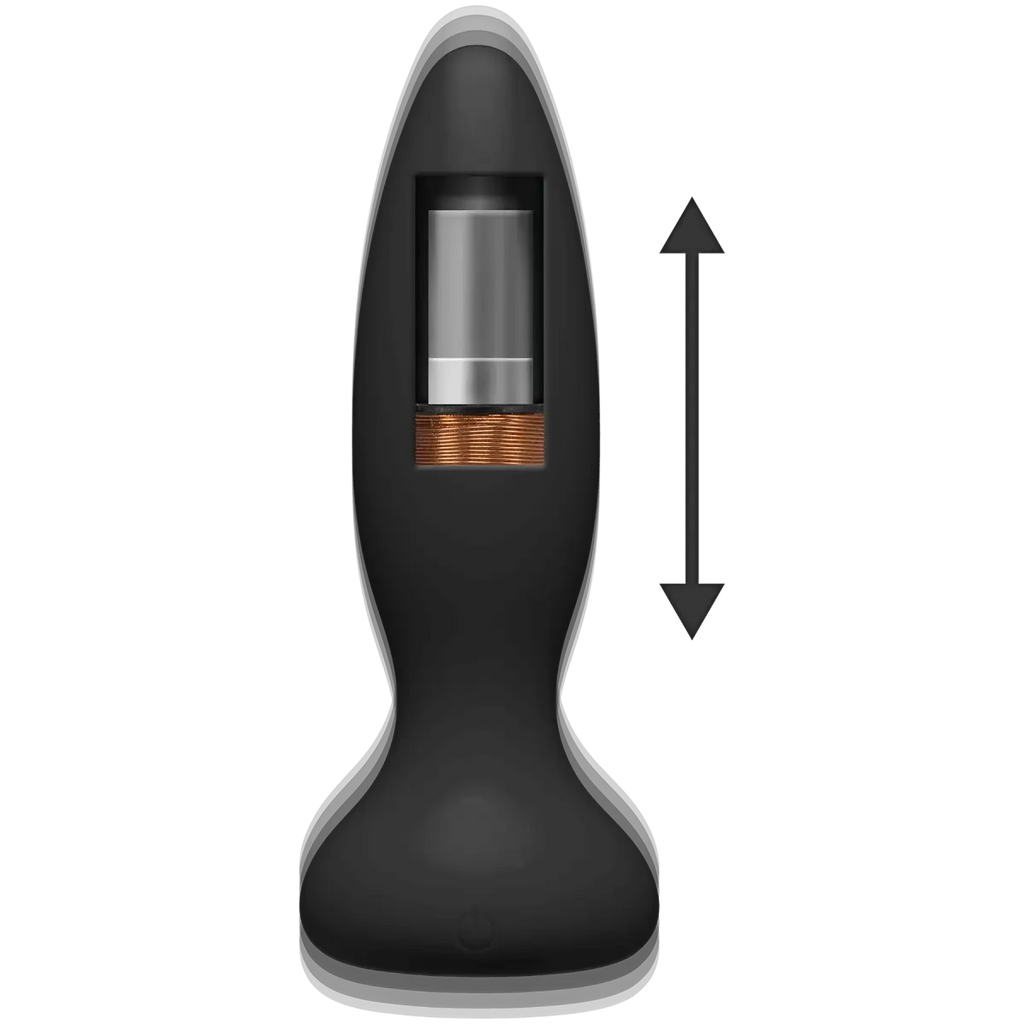 Doc Johnson® A - Play Thrust Experienced Anal Plug w/ Remote - Rolik®