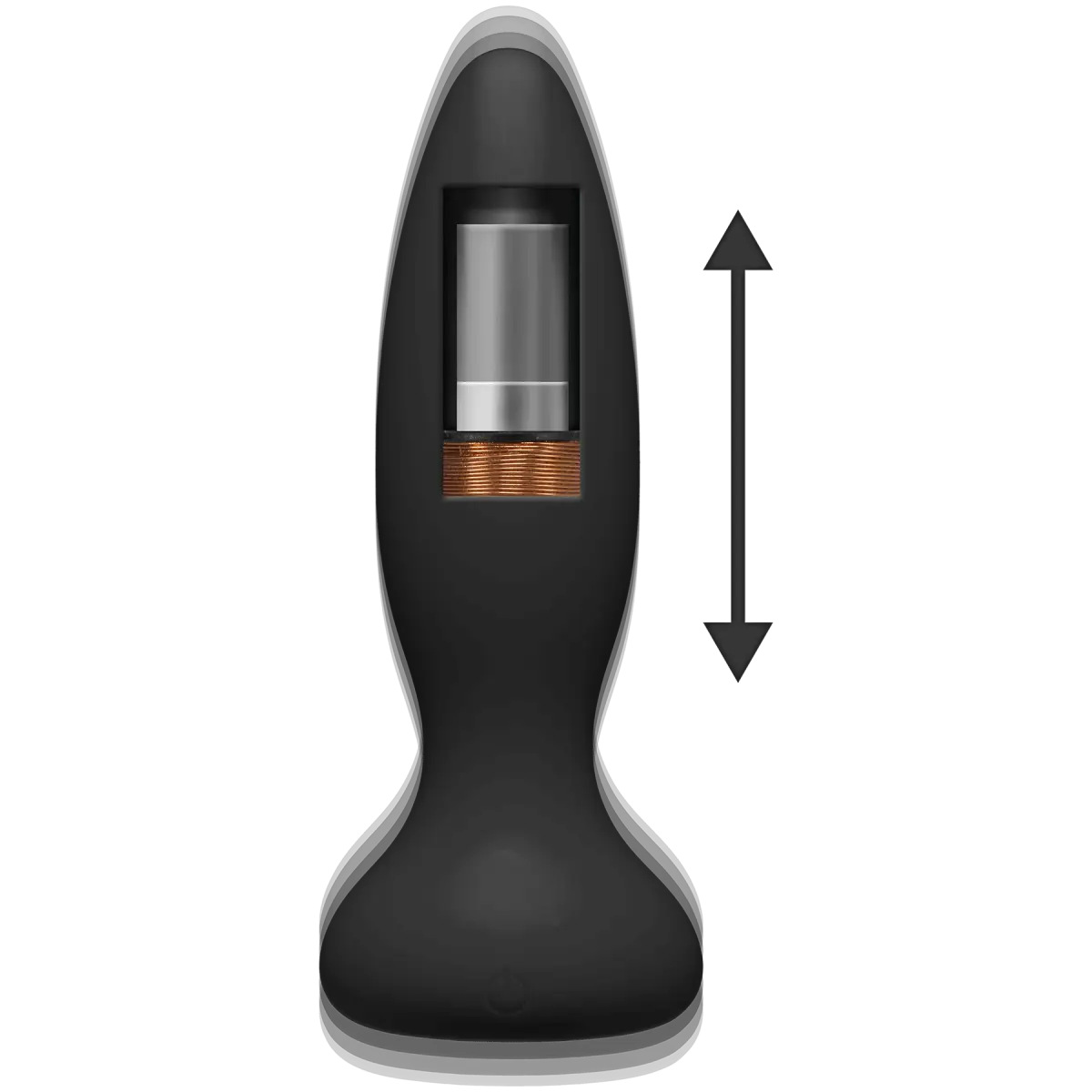 Doc Johnson® A - Play Thrust Experienced Anal Plug w/ Remote - Rolik®