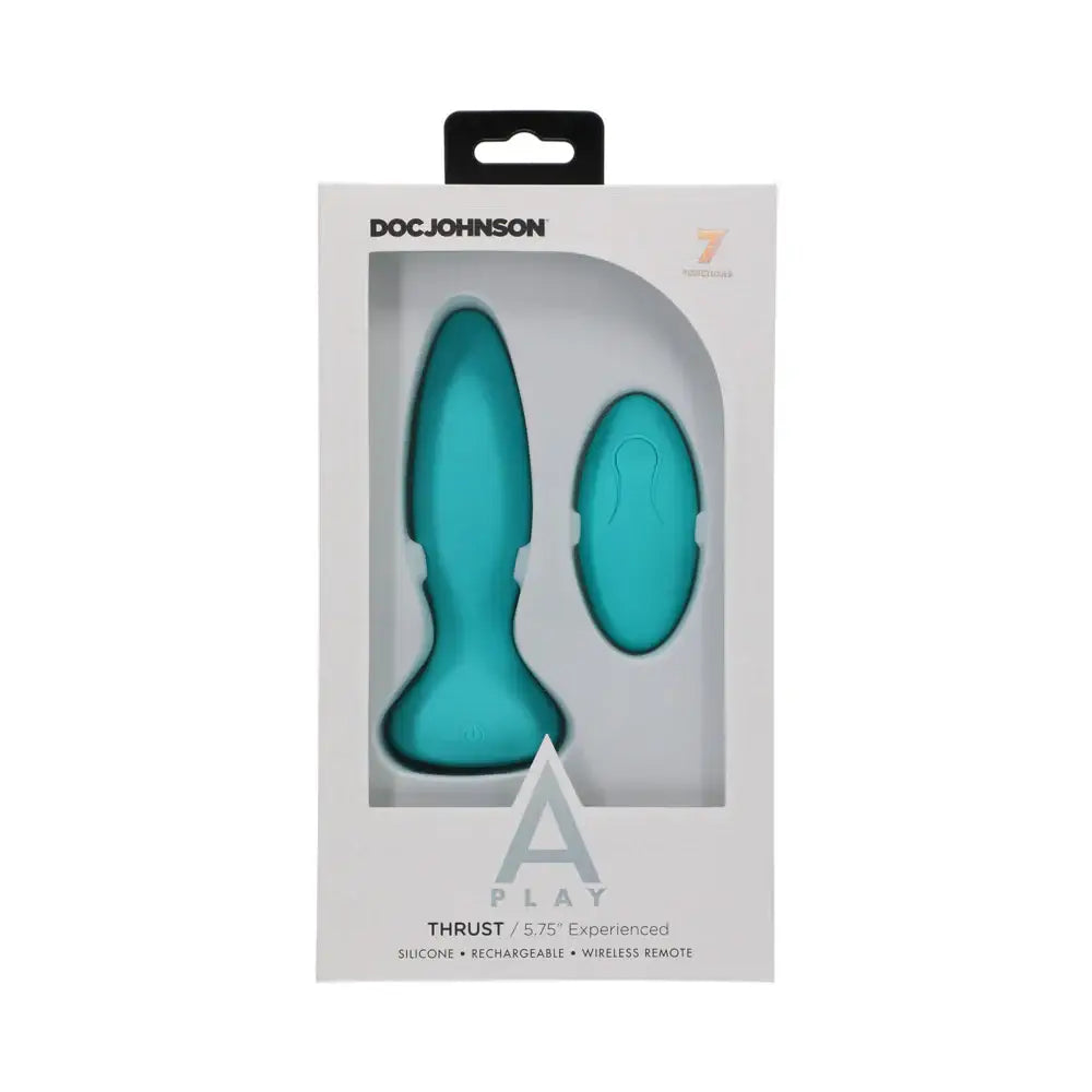 Doc Johnson® A - Play Thrust Experienced Anal Plug w/ Remote - Rolik®