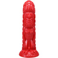 Doc Johnson® Pleasure Idols Ula’ Make Fire Idol Dildo Red