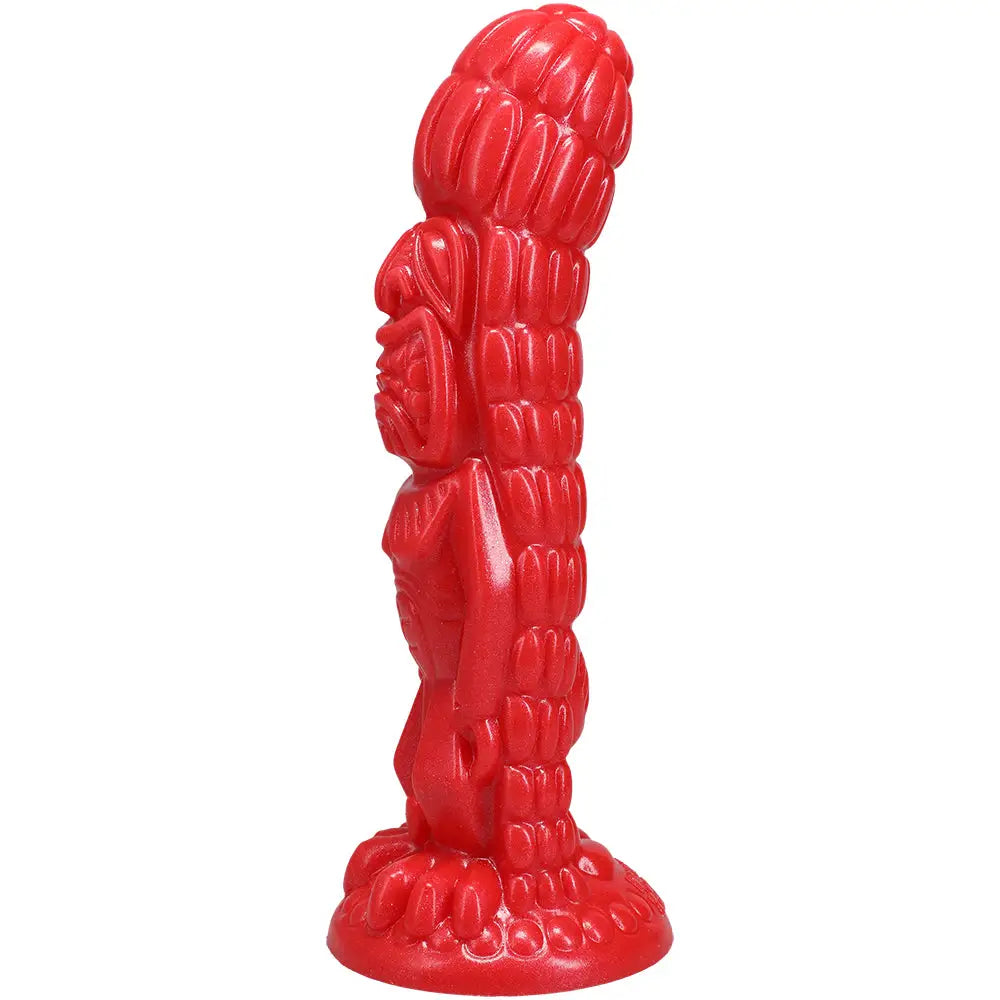 Doc Johnson® Pleasure Idols Ula’ Make Fire Idol Dildo Red