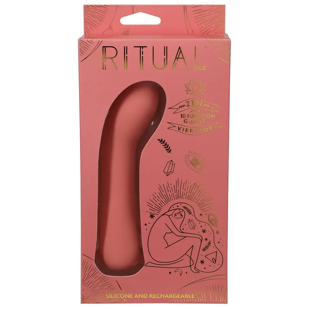 Doc Johnson® Ritual™ Zen Rechargeable Silicone G - Spot Vibrator - Rolik®