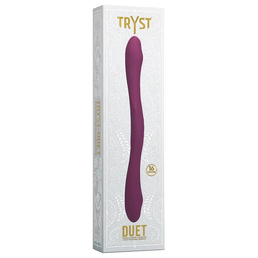 Doc Johnson® Tryst™ Duet Double Ended Vibrator - Rolik®