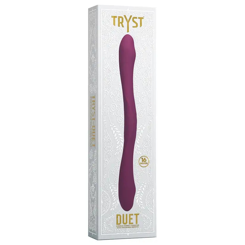 Doc Johnson® Tryst™ Duet Double Ended Vibrator - Rolik®