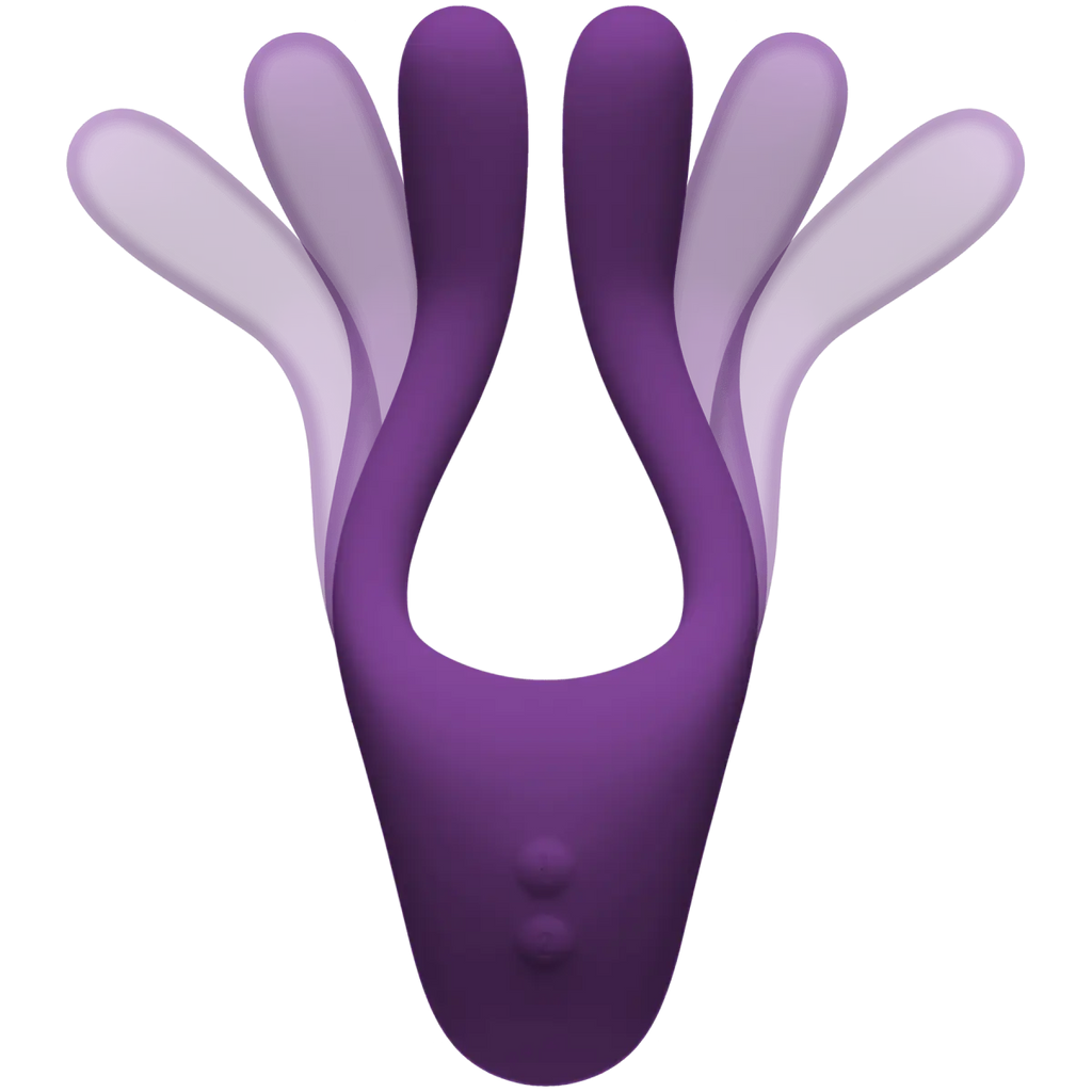 Doc Johnson® Tryst™ v2 Bendable Multi Erogenous Zone Massager w/ Remote - Rolik®