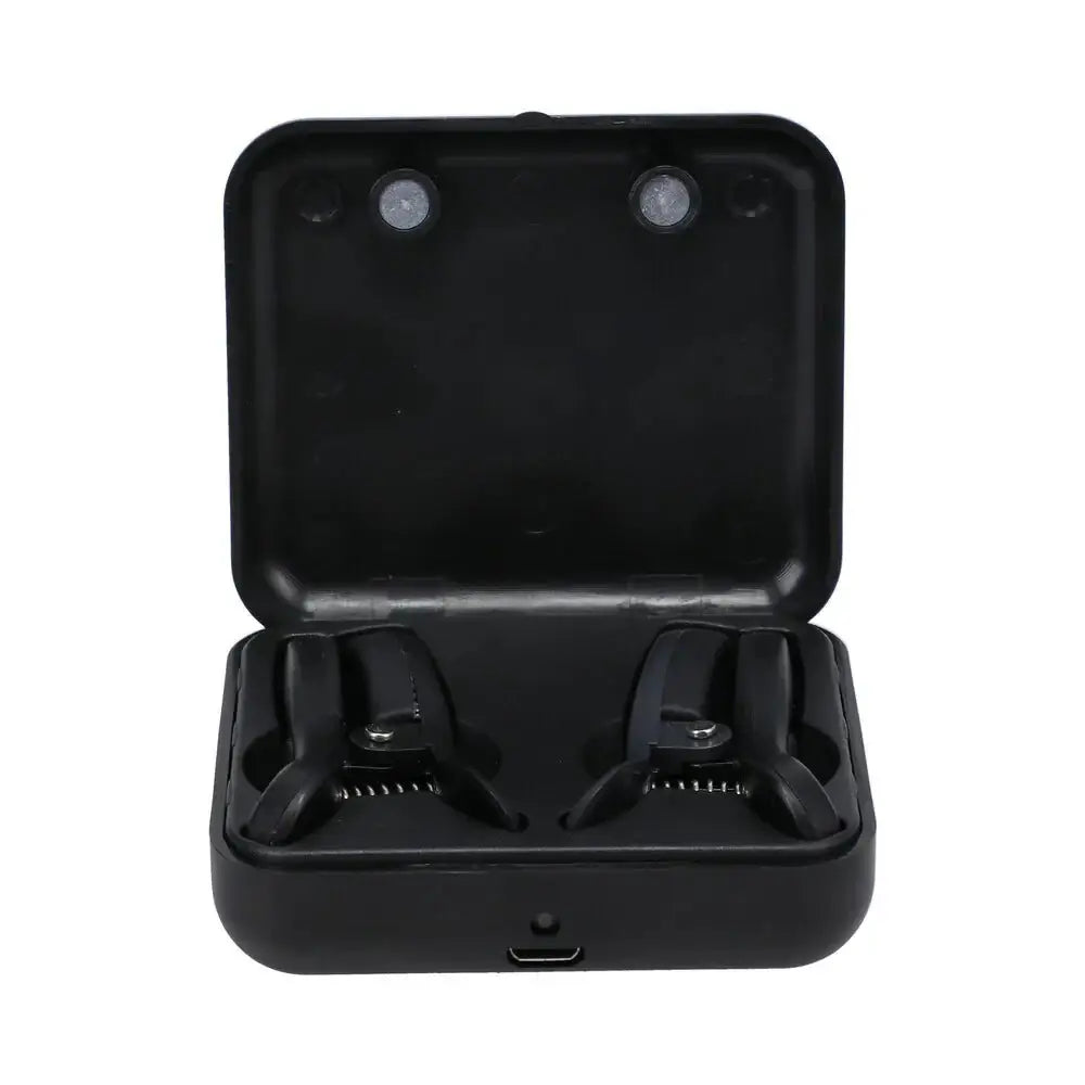 Doc Johnson® Merci Vibro Grippers Wireless Vibrating Nipple Clamps with Rechargeable Case - Rolik®