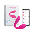 Hot Pink Dolce Bluetooth Adjustable Dual Vibrator