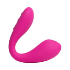 Hot Pink Dolce Bluetooth Adjustable Dual Vibrator