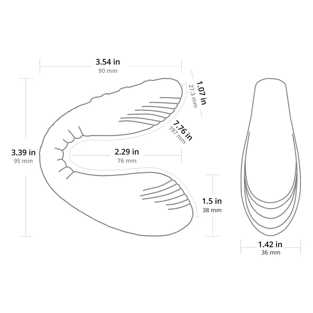 Hot Pink Dolce Bluetooth Adjustable Dual Vibrator