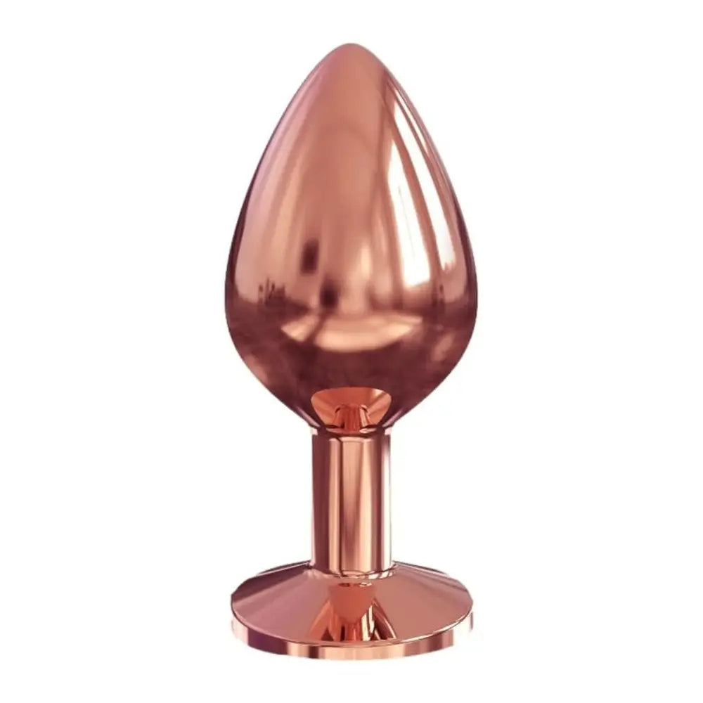 Dorcel Aluminum Bejeweled Diamond Plug - Medium - Butt