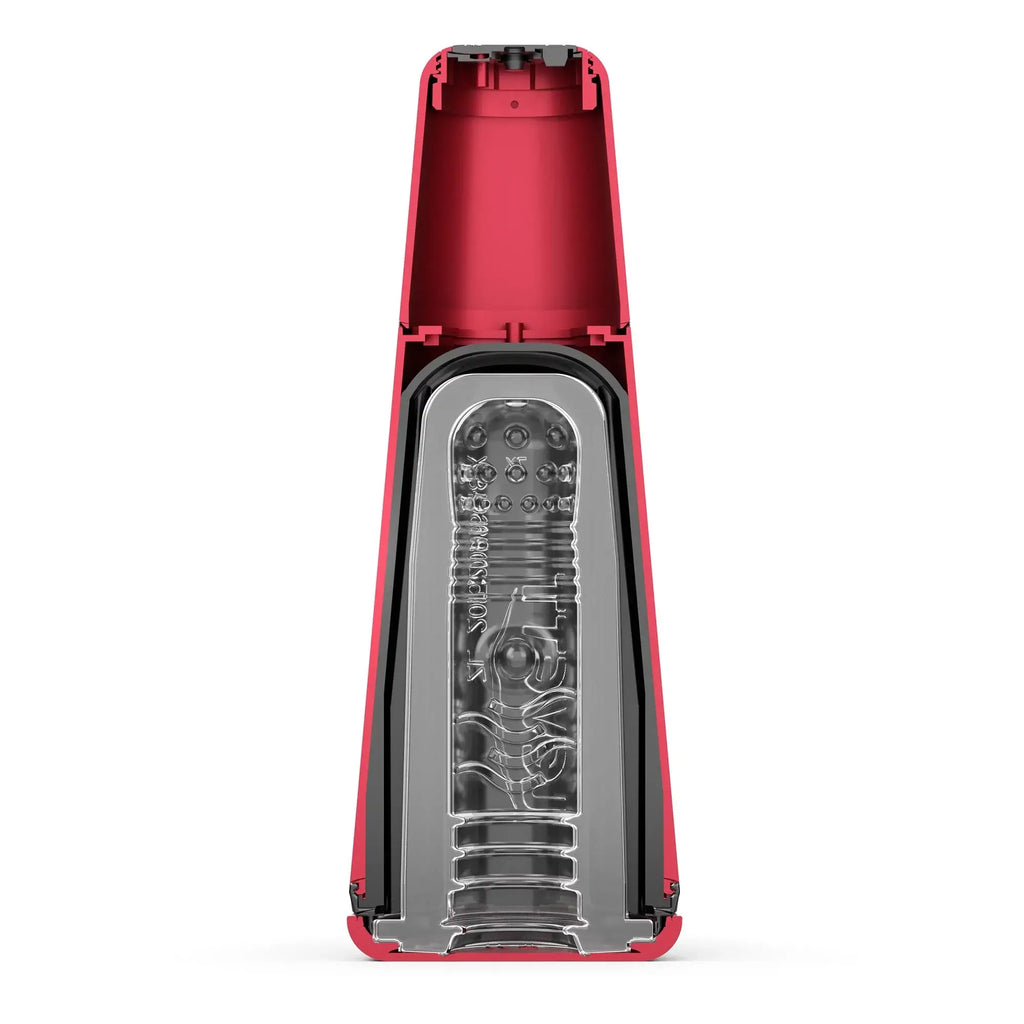 Dorcel Deep Sense Vibrating Masturbator - Red