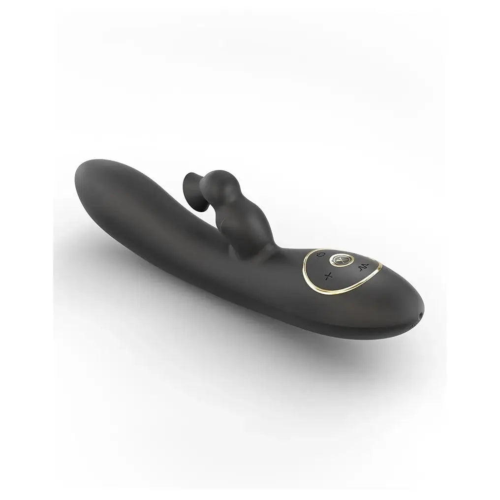 Dorcel Sucking Divine Rabbit Vibrator - Black