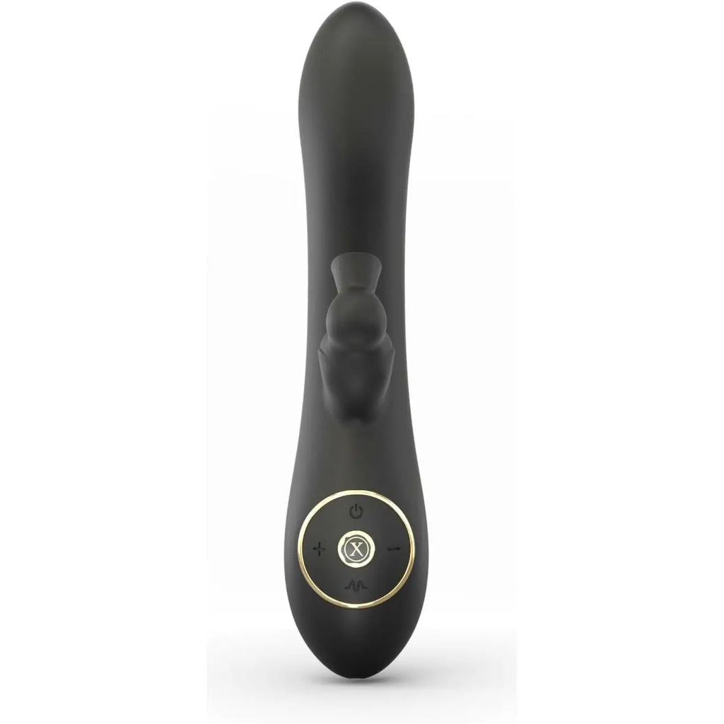 Dorcel Divine Rabbit Dual Stimulation Vibrator with Suction Black