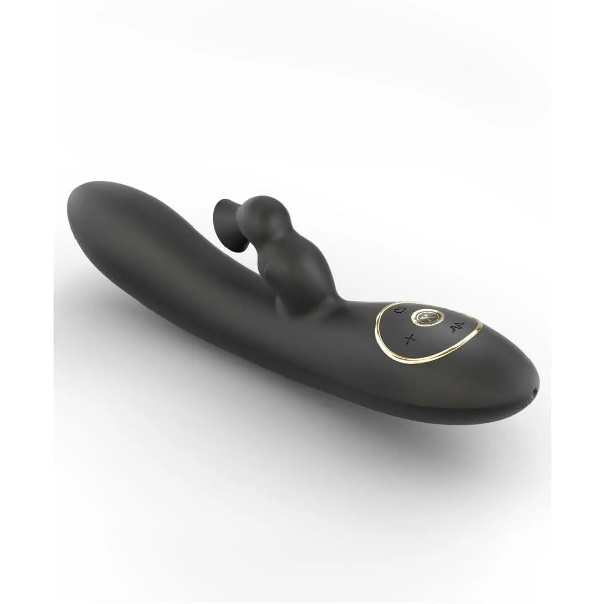 Dorcel Divine Rabbit Dual Stimulation Vibrator with Suction Black