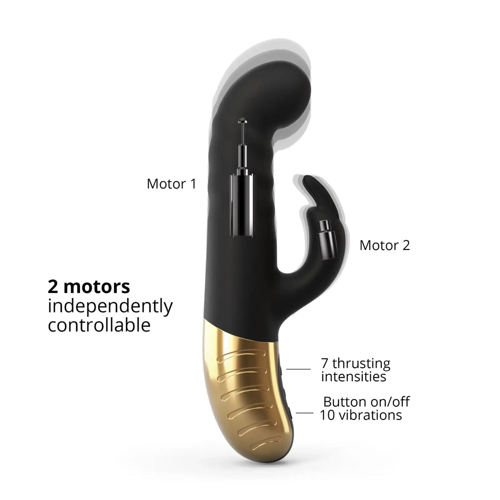 Dorcel G-Stormer Thrusting G-Spot Rabbit Vibrator