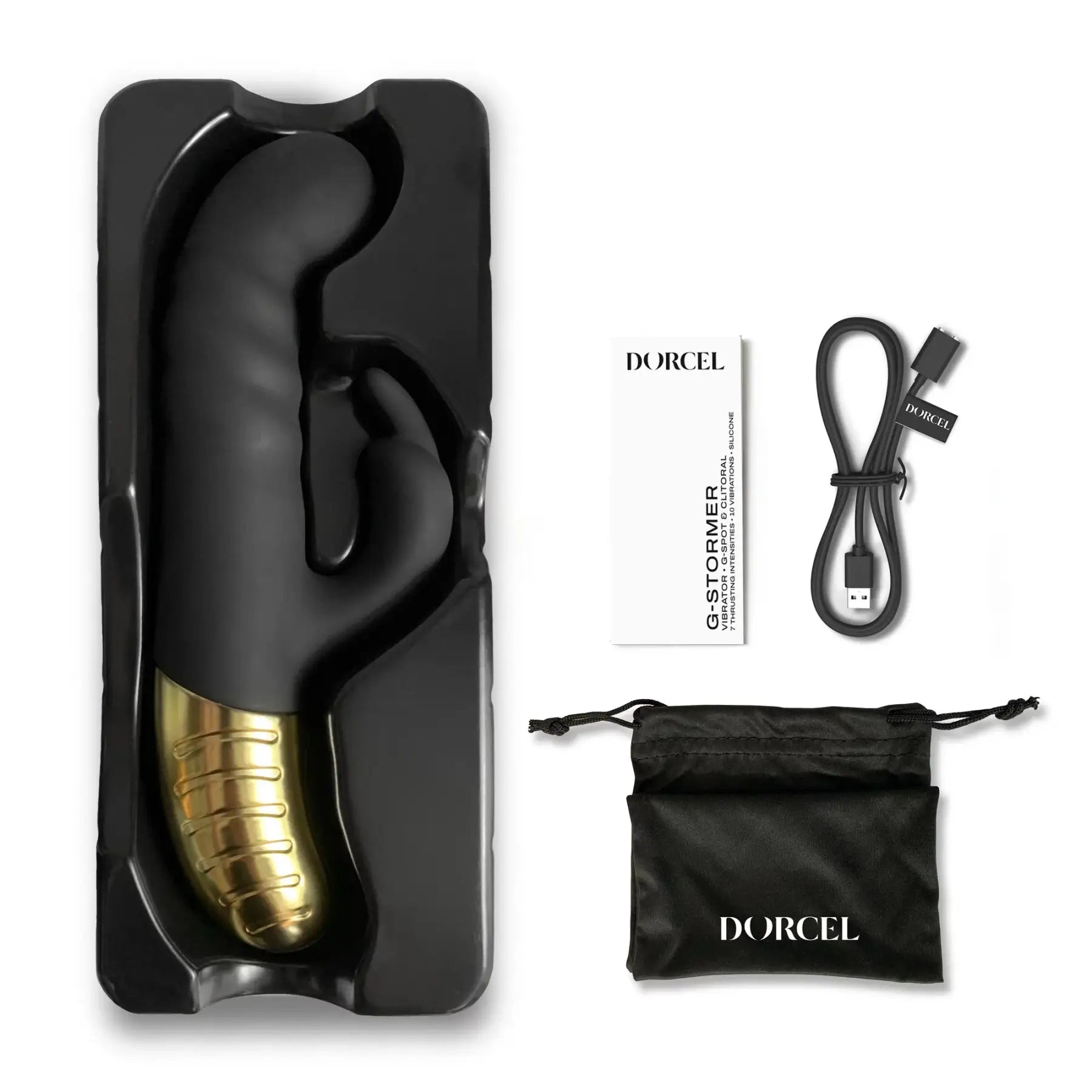 Dorcel G-Stormer Thrusting G-Spot Rabbit Vibrator
