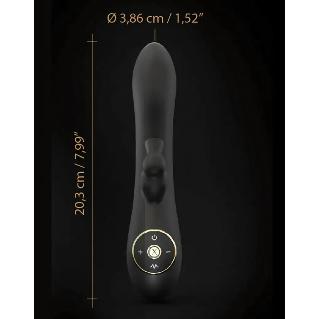 Dorcel Sucking Divine Rabbit Vibrator - Black