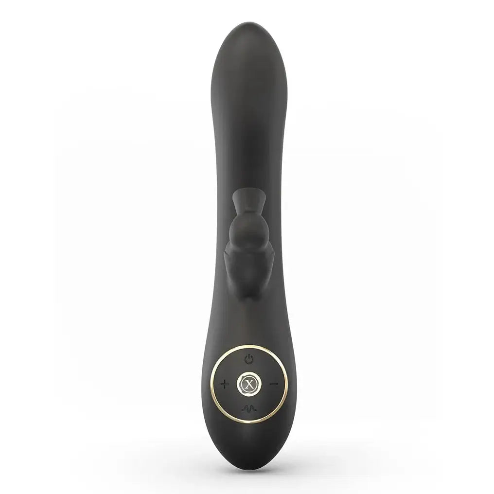 Dorcel Sucking Divine Rabbit Vibrator - Black
