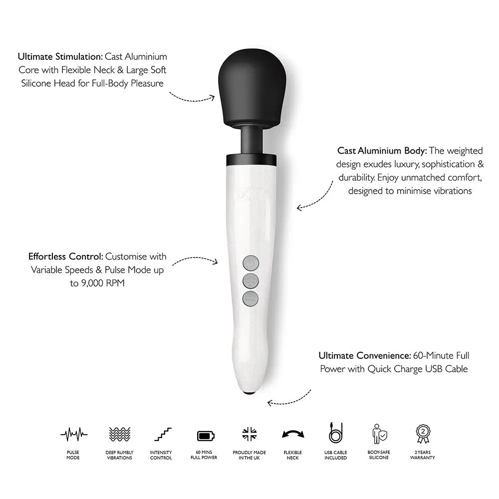 Doxy Die Cast R Rechargeable Wand Massager - Rolik®