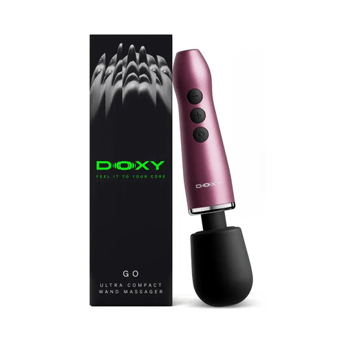 Doxy Go Travel-Sized Wand Massager – 2.0 Pink