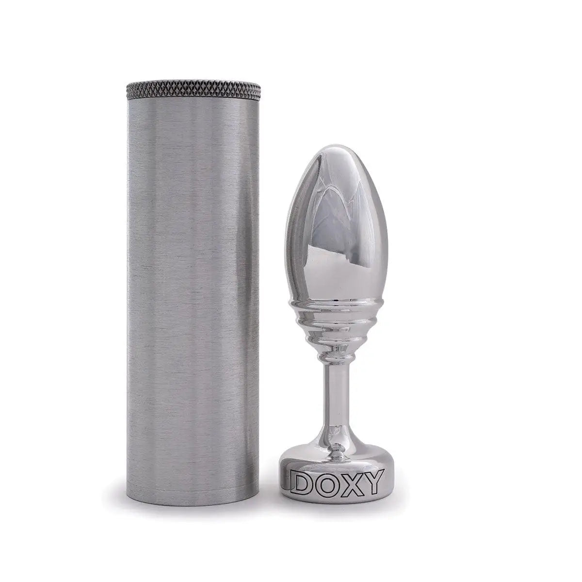 Doxy Ribbed Aluminum Butt Plug - Rolik®