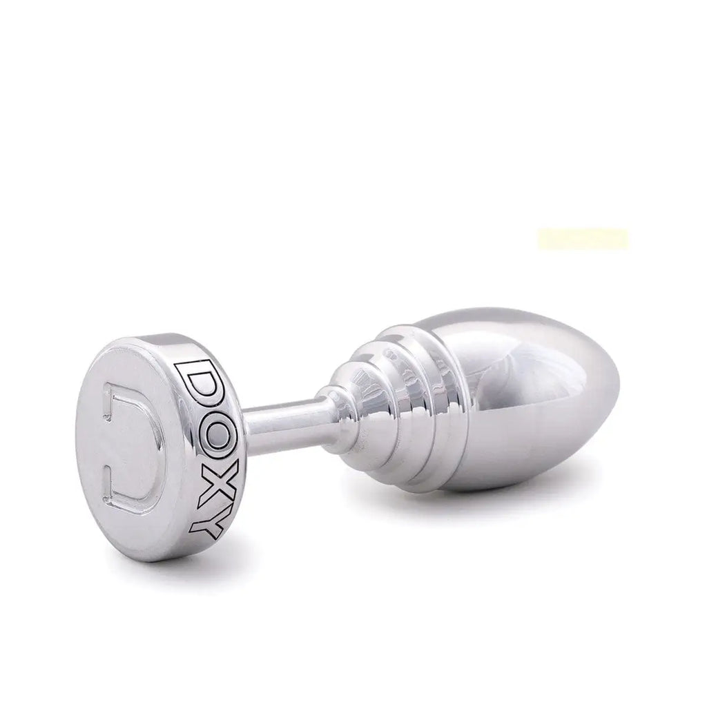 Doxy Ribbed Aluminum Butt Plug - Rolik®