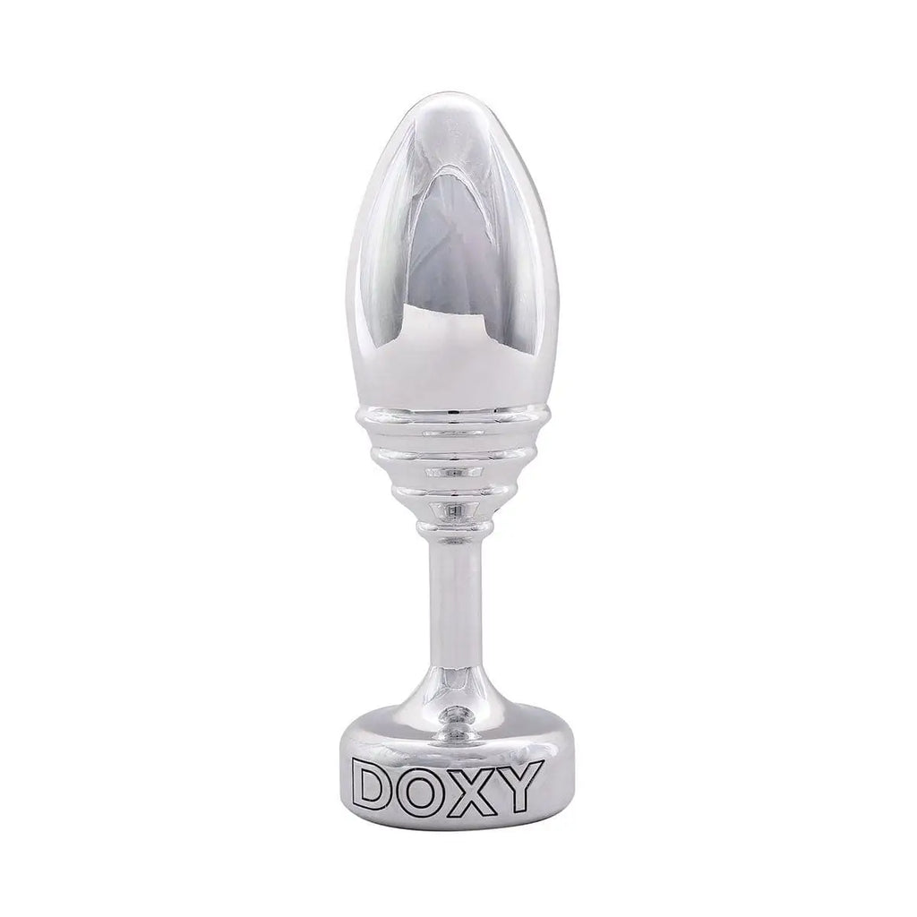 Doxy Ribbed Aluminum Butt Plug - Rolik®