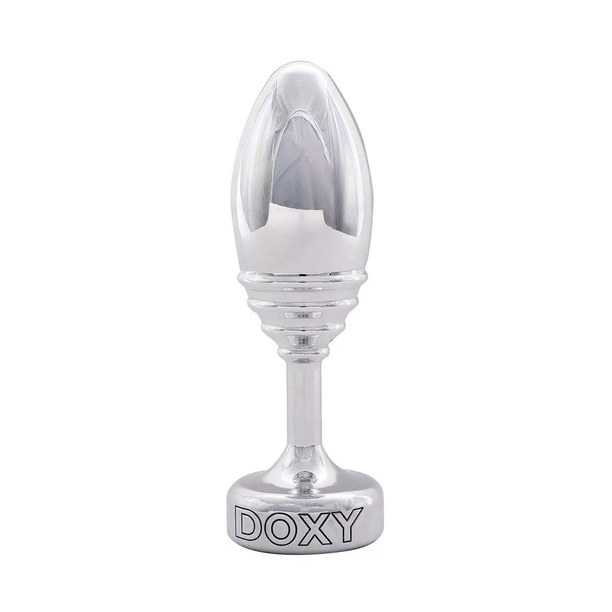 Doxy Ribbed Aluminum Butt Plug - Rolik®