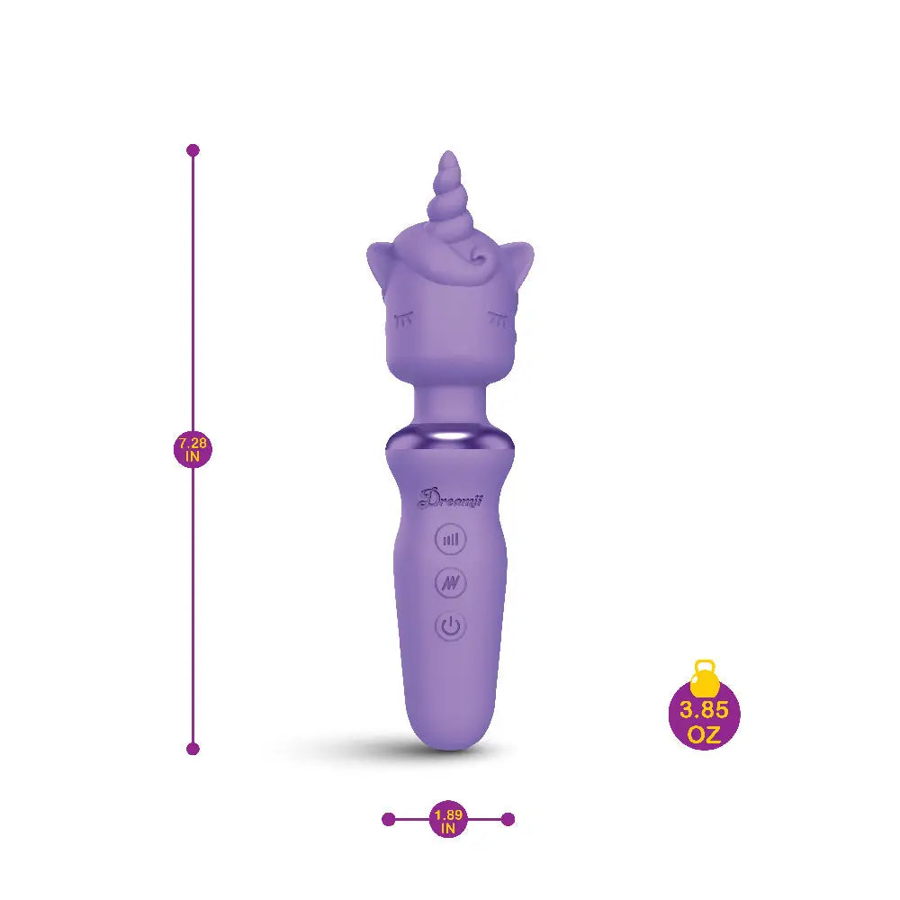Dreamii Unicorn Wand Vibrator Lilac