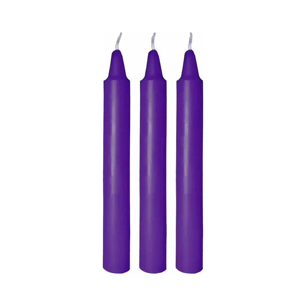 Me You Us – Drip Candles 3-Pack | Hot Wax Play Purple