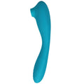 Doc Johnson® This Product Sucks Bendable Wand Vibrator Teal