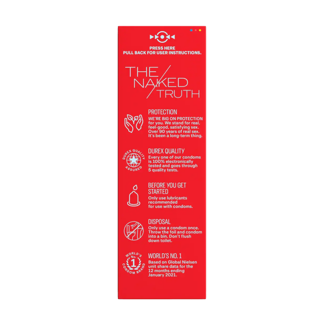 Durex® Extra Sensitive Lubricated Condoms 12 - Pack - 12-Pack