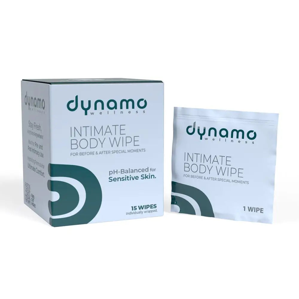 Dynamo pH-Balanced Intimate Body Wipes 15-Pack - Rolik®