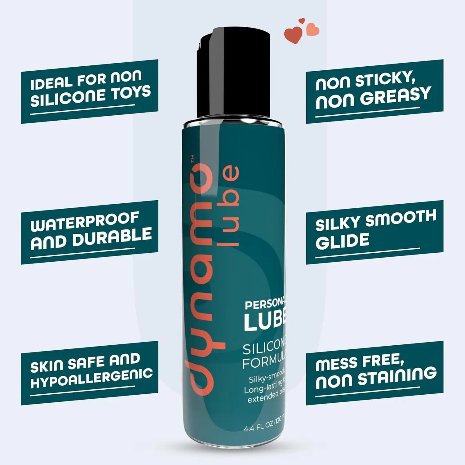 Dynamo Wellness Silicone-Based Lubricant 4.4 fl. oz.