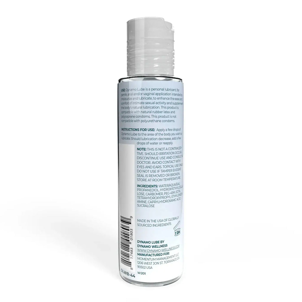 Dynamo Wellness Water-Based Lubricant