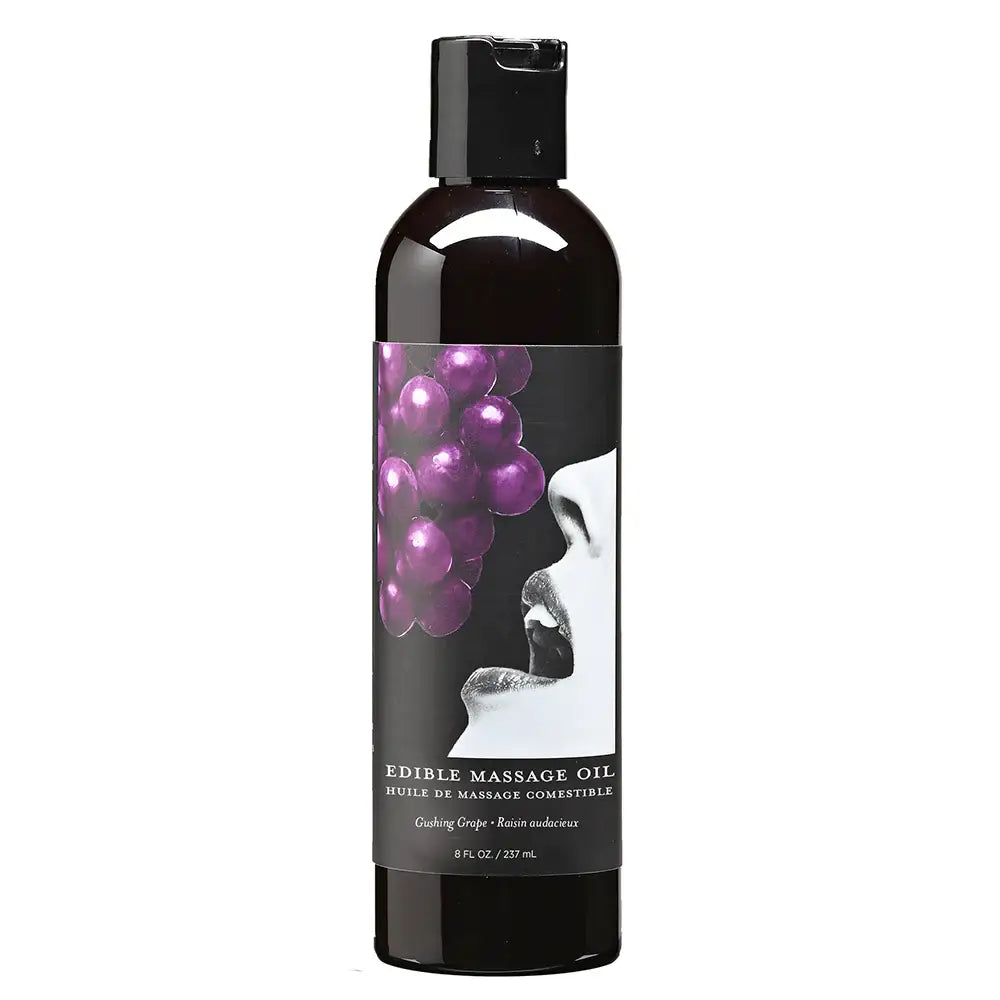 Earthly Body Edible Massage Oil Grape - Rolik®