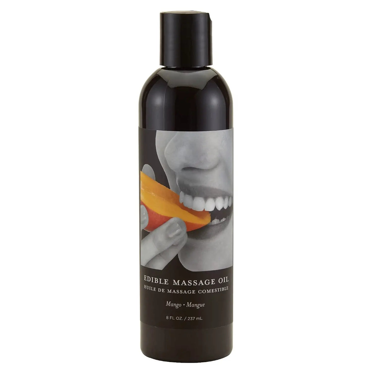 Earthly Body Hemp Seed Edible Massage Oil – Flavored & Moisturizing Mango