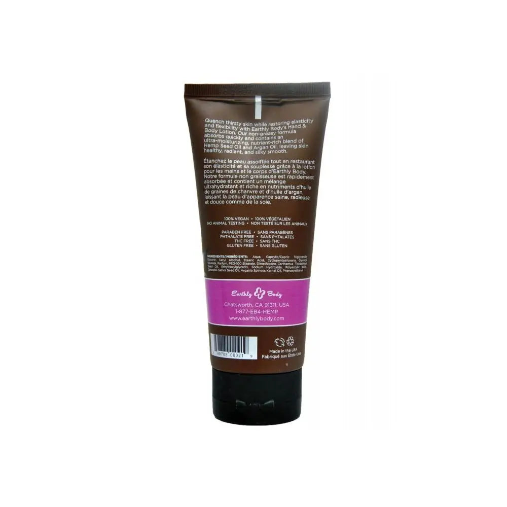 Earthly Body Hemp Seed Hand and Body Lotion