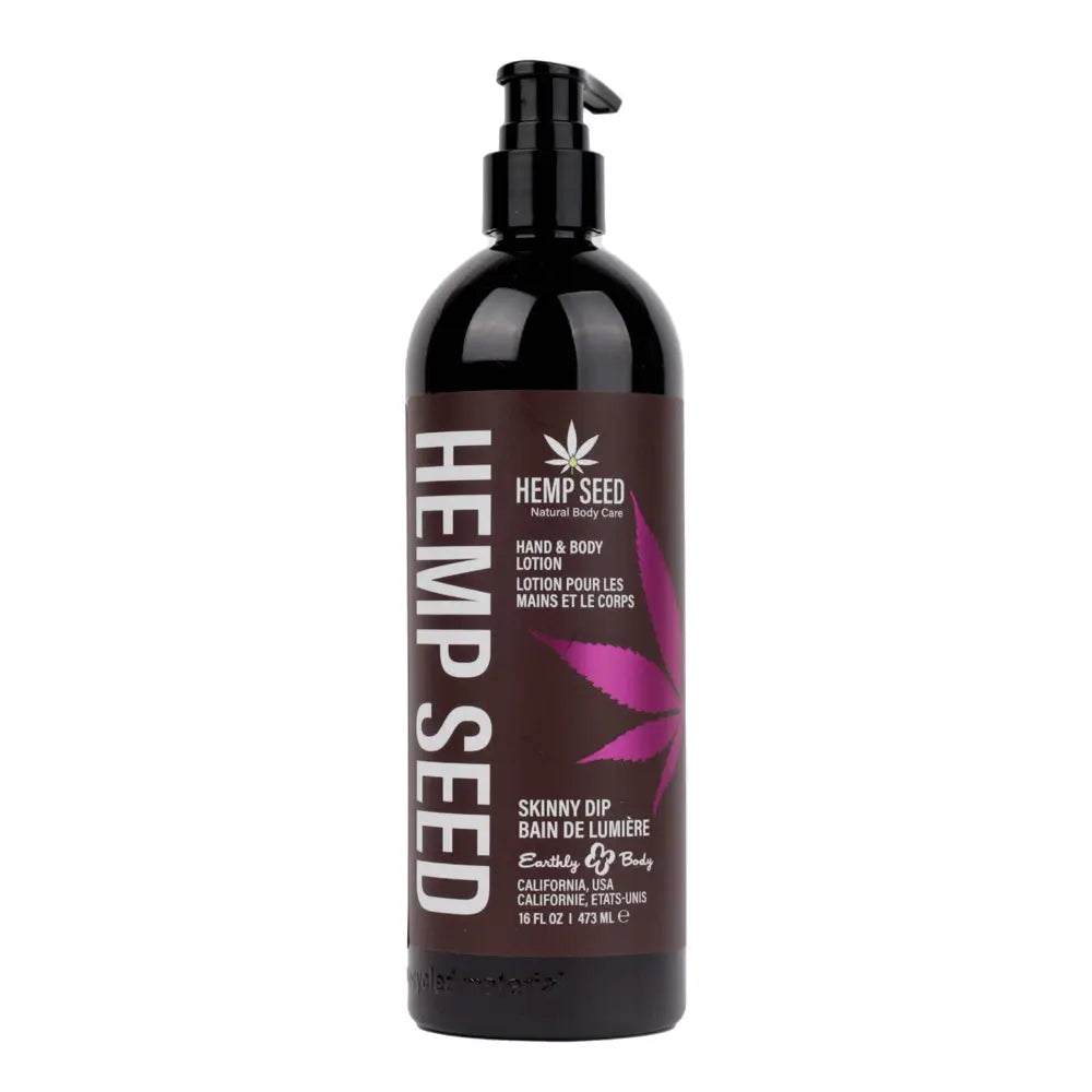 Skinny Dip / 16 fl. oz. Earthly Body Hemp Seed Hand and Lotion