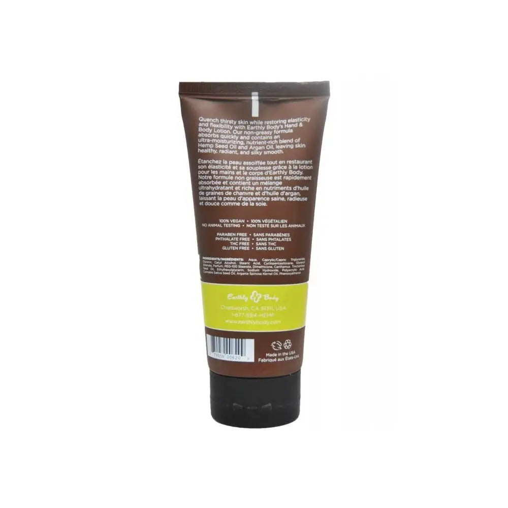 Earthly Body Hemp Seed Hand and Body Lotion