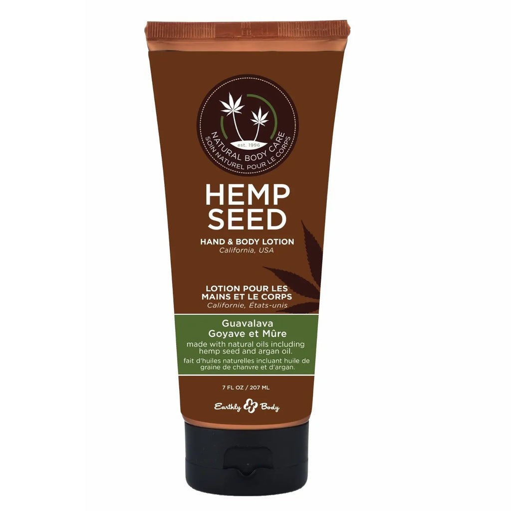 Earthly Body Hemp Seed Hand and Lotion - Guavalava / 7 fl. oz.