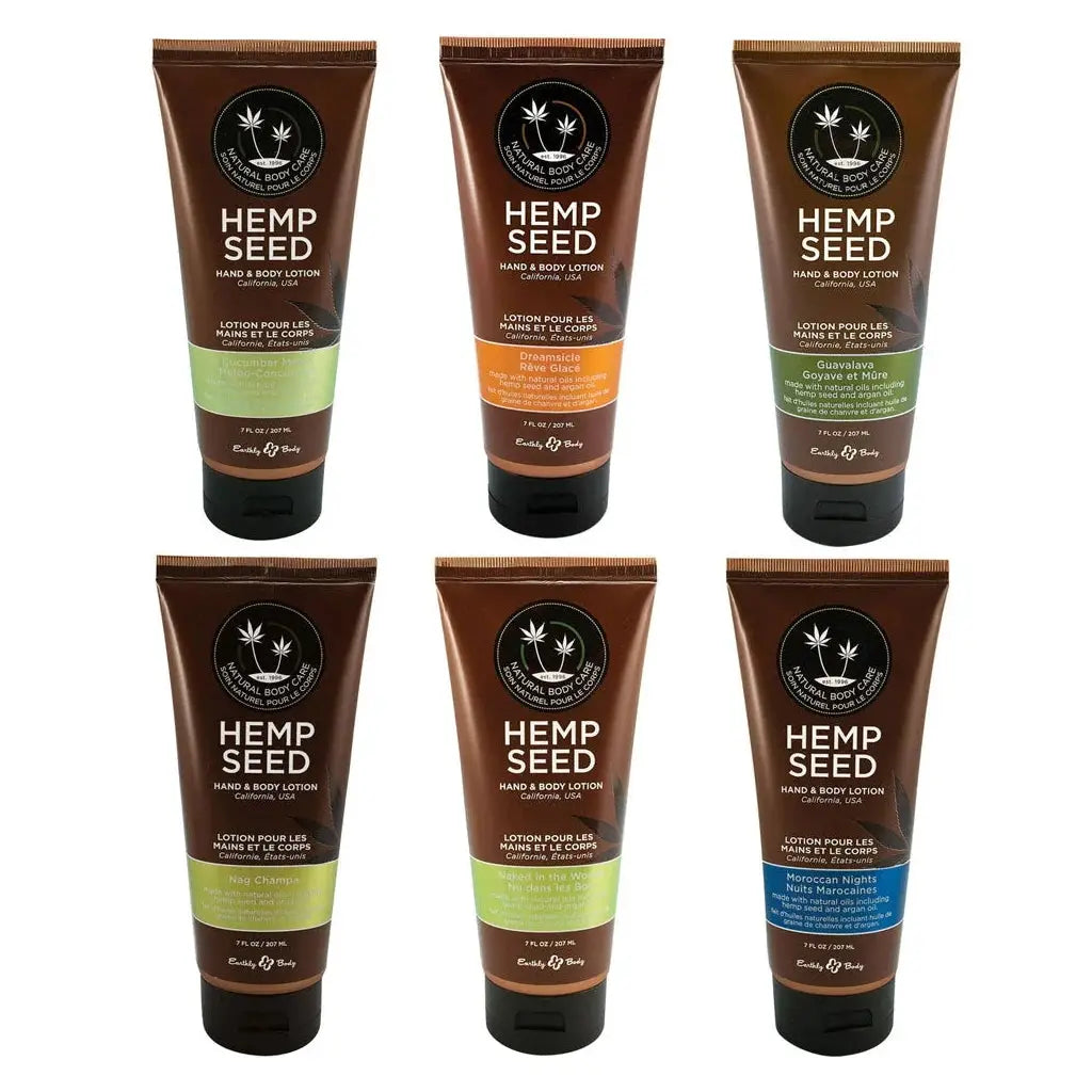 Earthly Body Hemp Seed Hand & Lotion - Moisturizing with Argan Oil