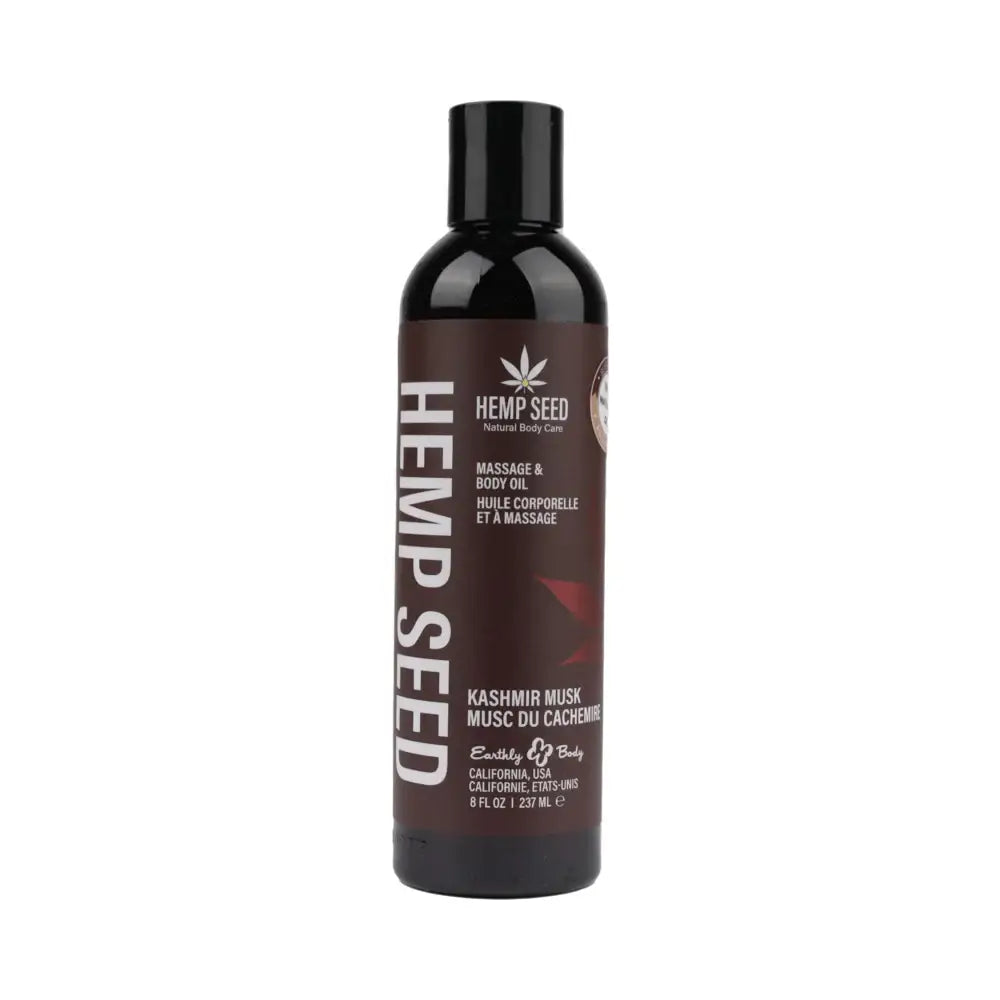 Earthly Body Hemp Seed Massage Oil Kashmir Musk - Rolik®