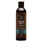Earthly Body Hemp Seed Massage Oil - Natural Hydrating Moroccan Nights