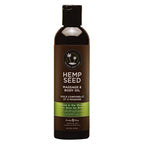 Earthly Body Hemp Seed Massage Oil - Natural Hydrating Naked in the Woods