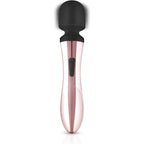 EDC Wholesale Rosy Gold Nouveau Curve Wand Vibrator – 10-Speed Rechargeable Massager Rose