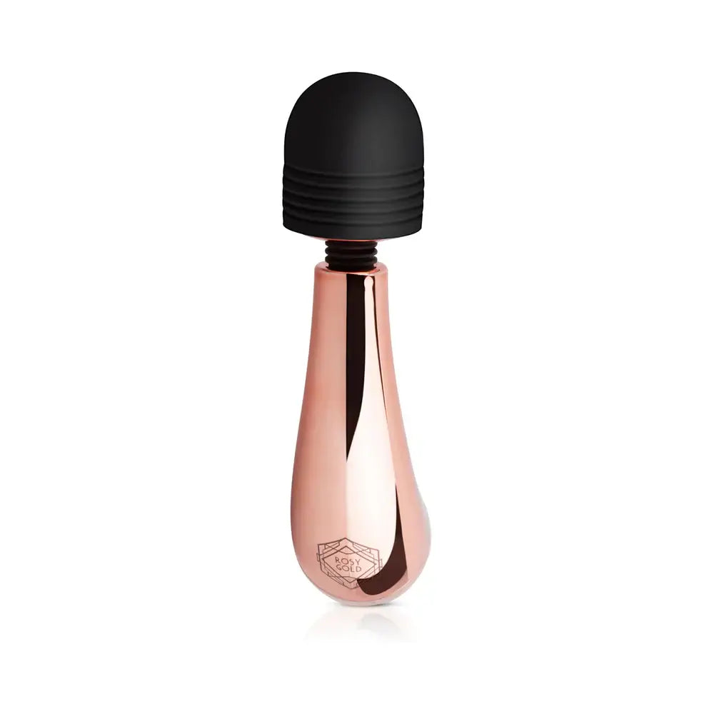 Rosy Gold Nouveau Mini Curve Wand Vibrator - Rolik®