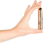 EDC Wholesale Rosy Gold Nouveau Mini Vibrator - Rechargeable Bullet Vibe Rose