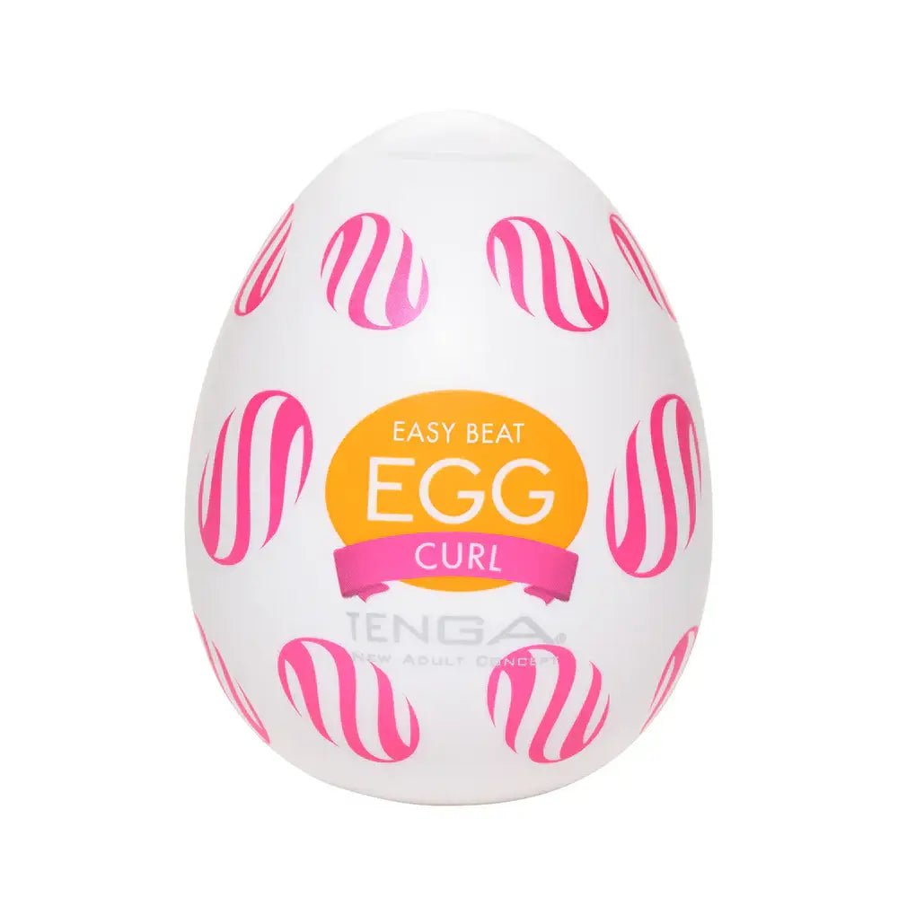 Egg Single Use Disposable Masturbator - Curl